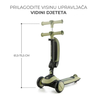 KINDERKRAFT TROTINET/ROMOBIL HALLEY GRASSLAND GREEN 41733 