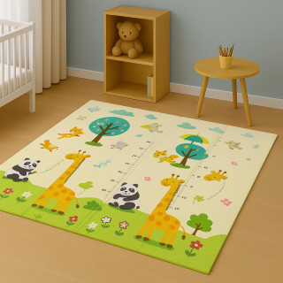 CROCO_TOYS BBO SKLOPIVA PODLOGA ZA IGRU OD PJENE PANDA GIRAFFE ZH-1PG 