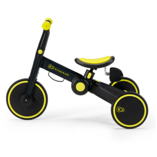 KINDERKRAFT TRICIKL 4TRIKE BLACK VOLT 31882 