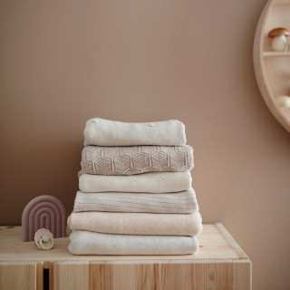 MUSHIE BEBI DEKA RIBBED BEIGE MELANGE 2180347 KRB-104 