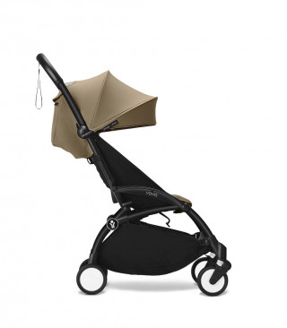STOKKE YOYO3 SASIJA/KONSTRUKCIJA BLACK I SPORTSKO SJEDISTE 6+ COLOR PACK TOFFEE 