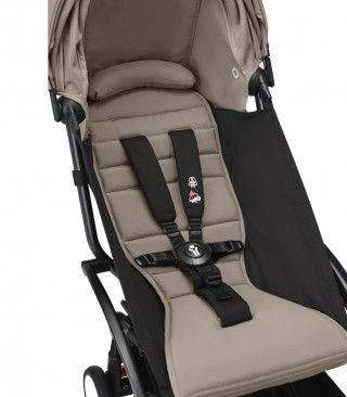 STOKKE YOYO3 SASIJA/KONSTRUKCIJA BLACK I SPORTSKO SJEDISTE 6+ COLOR PACK TAUPE 