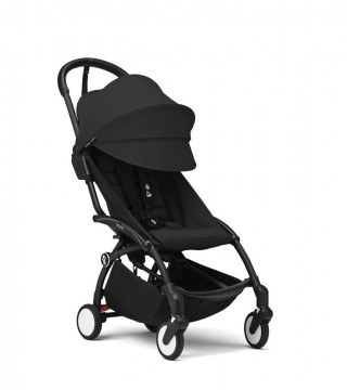 STOKKE YOYO3 SASIJA/KONSTRUKCIJA BLACK I SPORTSKO SJEDISTE 6+ COLOR PACK BLACK 
