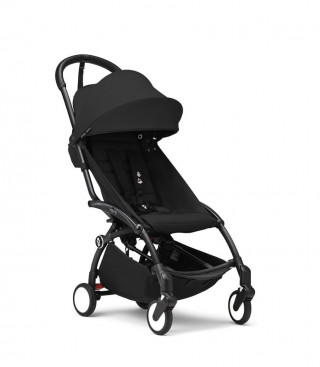 STOKKE YOYO3 SASIJA/KONSTRUKCIJA BLACK I SPORTSKO SJEDISTE 6+ COLOR PACK BLACK 