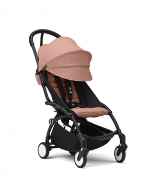 STOKKE YOYO3 SASIJA/KONSTRUKCIJA BLACK I SPORTSKO SJEDISTE 6+ COLOR PACK GINGER 