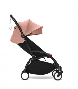 STOKKE YOYO3 SASIJA/KONSTRUKCIJA BLACK I SPORTSKO SJEDISTE 6+ COLOR PACK GINGER 