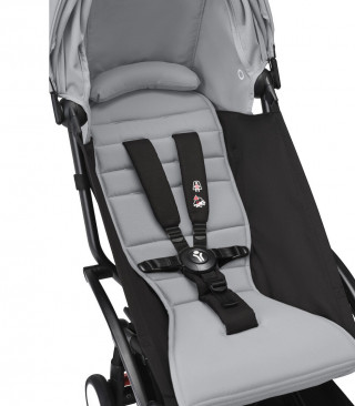 STOKKE YOYO3 SASIJA/KONSTRUKCIJA BLACK I SPORTSKO SJEDISTE 6+ COLOR PACK STONE 