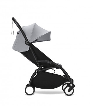 STOKKE YOYO3 SASIJA/KONSTRUKCIJA BLACK I SPORTSKO SJEDISTE 6+ COLOR PACK STONE 