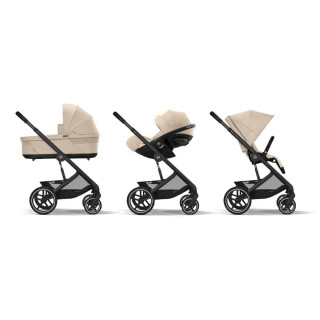 CYBEX BALIOS KOLICA LUX BLK 3U1 TS CLOUD G BA ALMOND BEIGE - ONE BOX 524002549 