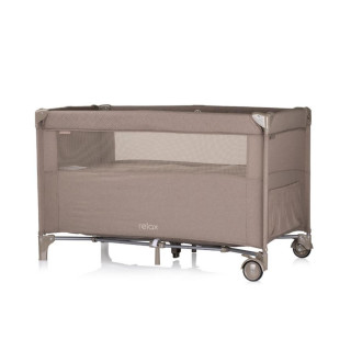 CHIPOLINO VIKEND KREVET RELAX TIRAMISU LINEN KOSIRE253TR