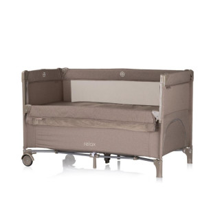 CHIPOLINO VIKEND KREVET RELAX TIRAMISU LINEN KOSIRE253TR