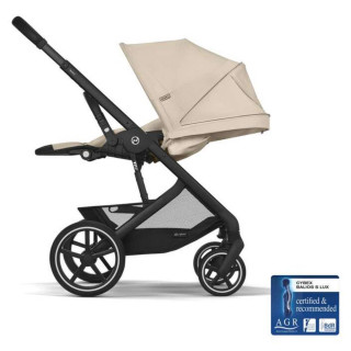 CYBEX BALIOS KOLICA LUX BLK 3U1 TS CLOUD G BA ALMOND BEIGE - ONE BOX 524002549 