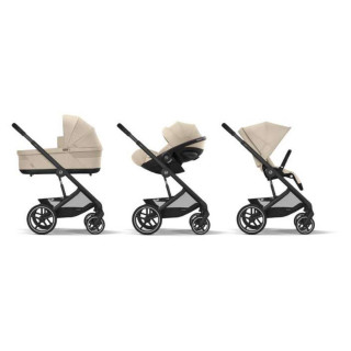 CYBEX BALIOS KOLICA LUX BLK 3U1 TS CLOUD G BA ALMOND BEIGE - ONE BOX 524002549 