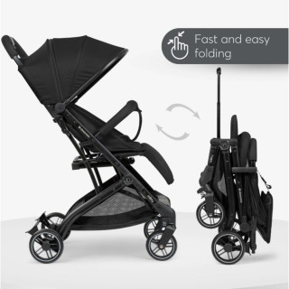 KIKKA BOO KOLICA MILEY BLACK 2024 31001030187 