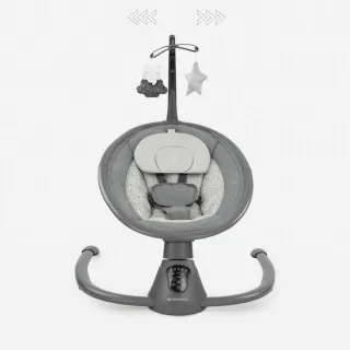 KIKKA BOO EL.LJULJA TWIDDLE GREY 2024 31005010077 