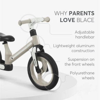KIKKA BOO BALANS BICIKL BLACE BEIGE 31006040108 