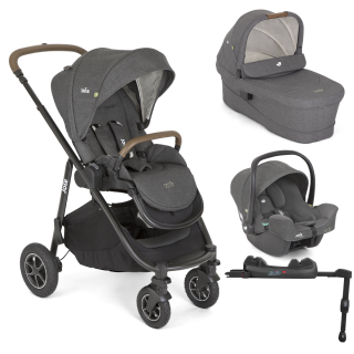 JOIE KOLICA VERSATRAX TRIO SHELL GRAY 40453 I BAZA I-BASE LX2 37450 
