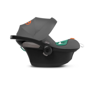 CYBEX AUTOSJEDALICA ATON S2 I-SIZE LAVA GREY MID GREY 522001945 I ATON BAZA 2-FIX BLACK BLACK 513126002 