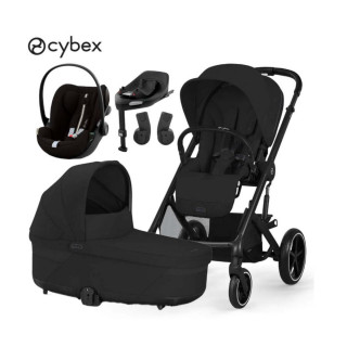 CYBEX KOLICA BALIOS 4U1 MOON BLACK I BAZA ZA AUTOSJEDALICU G BLACK 
