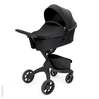 STOKKE XPLORY KOLICA RICH BLACK I  GRATIS KORPA RICH BLACK 