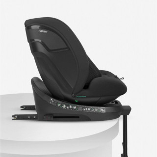 KIKKA BOO AUTOSJEDALICA I-ORBIT I-SIZE BLACK 2025 31002100085 