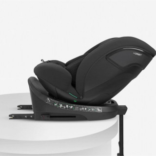 KIKKA BOO AUTOSJEDALICA I-ORBIT I-SIZE BLACK 2025 31002100085 