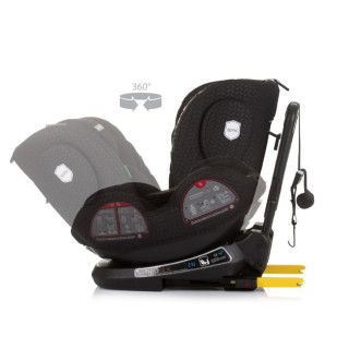 CHIPOLINO AUTOSJEDALICA ISOFIX 360 PEAK OBSIDIAN STKPK02401OB 