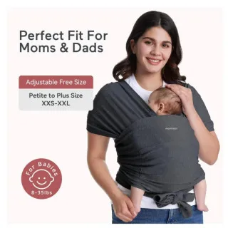 MOMCOZY KENGUR NOSILJKA GREY CR001-GR00NB-A M20SSCJ01 