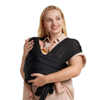 MOMCOZY KENGUR NOSILJKA BLACK CR001-BL00NB-A M20SSCJ01 