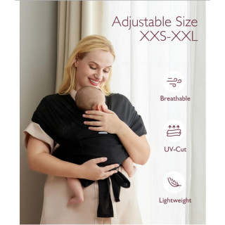 MOMCOZY KENGUR NOSILJKA BLACK CR001-BL00NB-A M20SSCJ01 