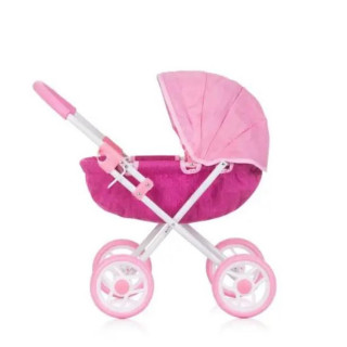 CHIPOLINO KOLICA ZA LUTKE DAISY PINK LINEN KZKDZ02402PP 
