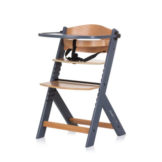 CHIPOLINO STOLICA ZA HRANJENJE TIP TOP GRAPHITE STHTT0243GT 