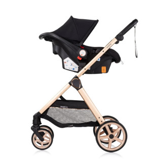 CHIPOLINO KOLICA VISTA BLACKBERRY KKVS02301BB I AUTOSJEDALICA VISTA BLACKBERRY STKVS02501BB 