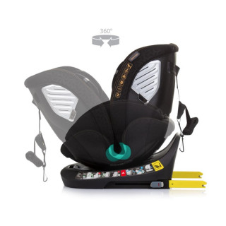 CHIPOLINO AUTOSJEDALICA SUPREME OBSIDIAN STKSU02401OB I NOSILJKA BOBBY FLY EBONY 