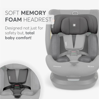 KIKKA BOO AUTOSJEDALICA I-HIKE I-SIZE DARK GREY 2025 31002100078 