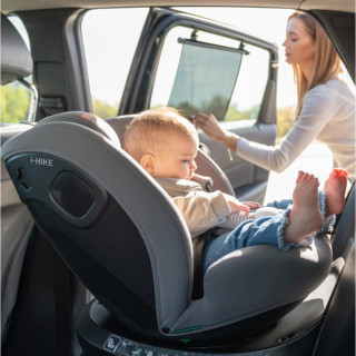 KIKKA BOO AUTOSJEDALICA I-HIKE I-SIZE DARK GREY 2025 31002100078 