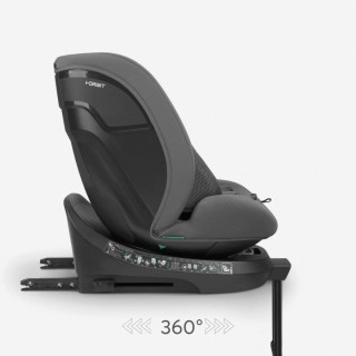 KIKKA BOO AUTOSJEDALICA I-ORBIT I-SIZE DARK GREY 2025 31002100086 