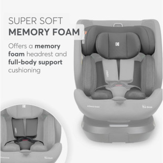 KIKKA BOO AUTOSJEDALICA I-ORBIT I-SIZE DARK GREY 2025 31002100086 