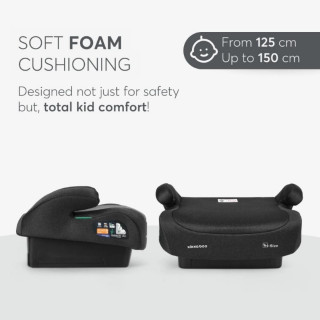 KIKKA BOO AUTOSJEDALICA I-GO I-SIZE BLACK 41002160011 