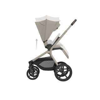 KIKKA BOO KOLICA GOYA 3U1 PLATINUM CHAMPAGNE I SJEDALICA I-CLASS I-SIZE NOIR 