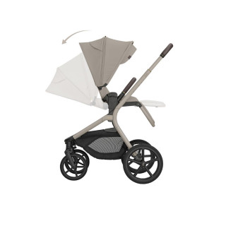 KIKKA BOO KOLICA GOYA 3U1 PLATINUM CHAMPAGNE I SJEDALICA I-CLASS I-SIZE NOIR 