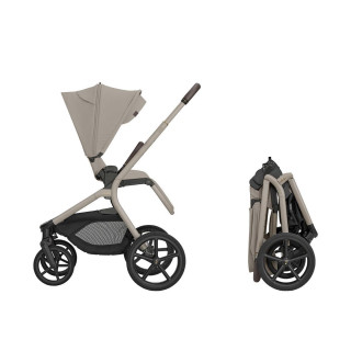 KIKKA BOO KOLICA GOYA 3U1 PLATINUM CHAMPAGNE I SJEDALICA I-CLASS I-SIZE NOIR 