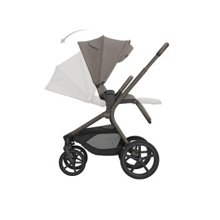 KIKKA BOO KOLICA GOYA 3U1 MOCCA I SJEDALICA I-CLASS I-SIZE NOIR 