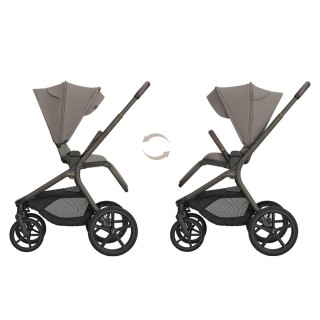 KIKKA BOO KOLICA GOYA 3U1 MOCCA I SJEDALICA I-CLASS I-SIZE NOIR 