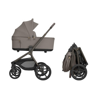 KIKKA BOO KOLICA GOYA 3U1 MOCCA I SJEDALICA I-CLASS I-SIZE NOIR 