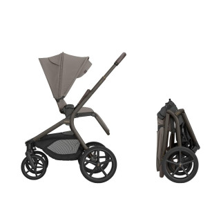 KIKKA BOO KOLICA GOYA 3U1 MOCCA I SJEDALICA I-CLASS I-SIZE NOIR 