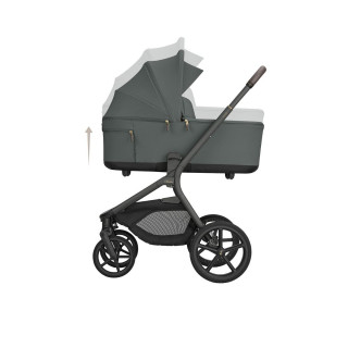 KIKKA BOO KOLICA GOYA 3U1 PLATINUM OLIVE I SJEDALICA I-CLASS I-SIZE NOIR 