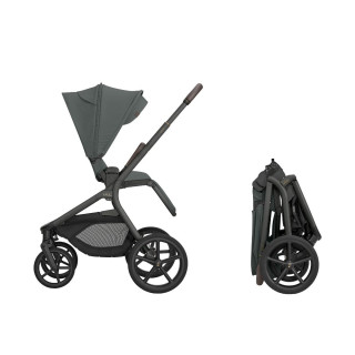 KIKKA BOO KOLICA GOYA 3U1 PLATINUM OLIVE I SJEDALICA I-CLASS I-SIZE NOIR 