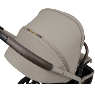 KIKKA BOO KOLICA GOYA 3U1 PLATINUM CHAMPAGNE I SJEDALICA I-CLASS I-SIZE NOIR I BAZA I-CLASS 360 