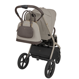 KIKKA BOO KOLICA GOYA 3U1 PLATINUM CHAMPAGNE I SJEDALICA I-CLASS I-SIZE NOIR I BAZA I-CLASS 360 